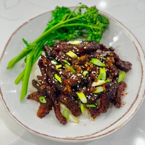 No Batter Oven Baked Crispy Beef