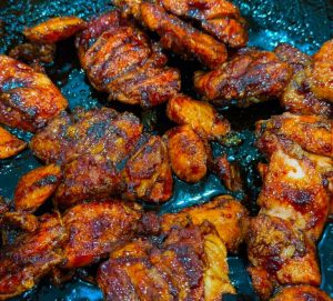 Hot Honey Garlic Chicken