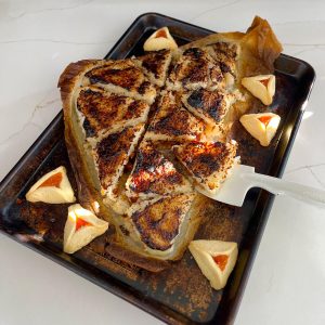 Hoisin Chicken Onigiri Hamantaschen