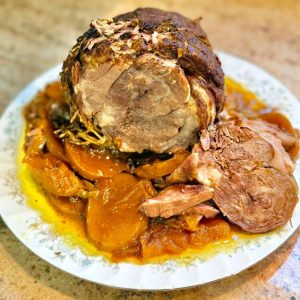 Shawarma Spiced Lamb Shoulder Roast