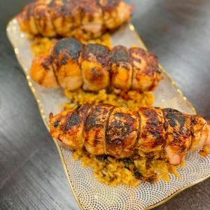 Stuffed Capons with Jeweled Rice